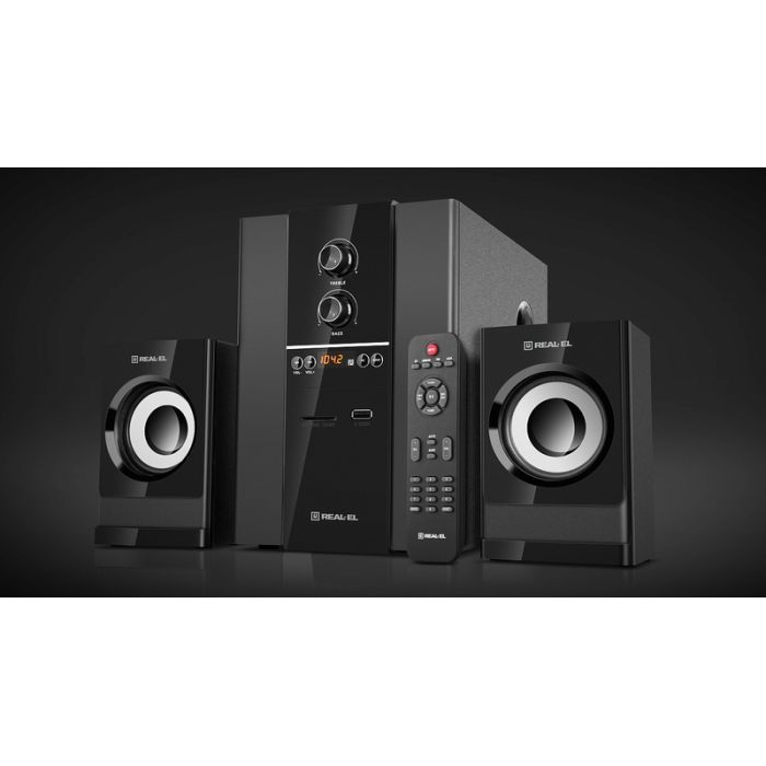 Акустическая система REAL-EL M-355 Black Фото 7