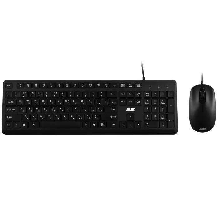 Комплект 2E MK405 USB UA Black Фото