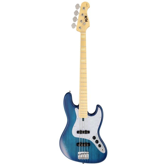 Бас-гитара FGN Neoclassic NJB See-Thru Blue Burst Фото