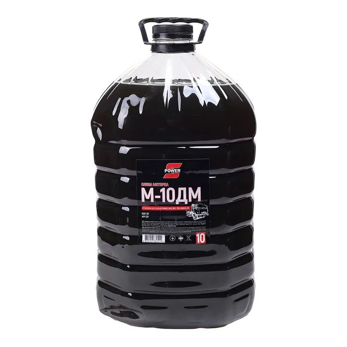 Моторное масло S-POWER М-10ДМ 10л ПЕТ Фото