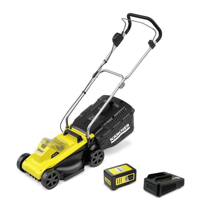 Газонокосилка Karcher LMO 2-18 Battery 18V, 32см, 1x5Ah, 25-60мм Фото