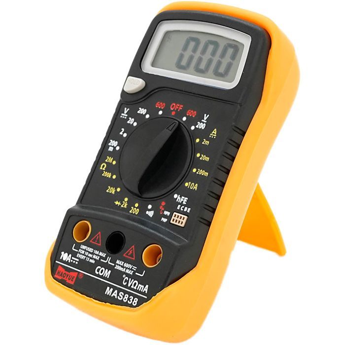 Цифровой мультиметр HAOYUE MAS-838, щупи, термопара, Box Фото