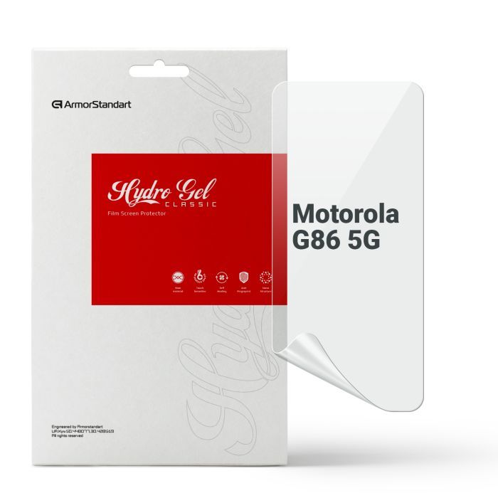 Пленка защитная Armorstandart Hydrogel Motorola G86 5G Фото