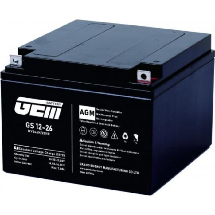 Батарея к ИБП GEM GS 12V-26Ah Фото