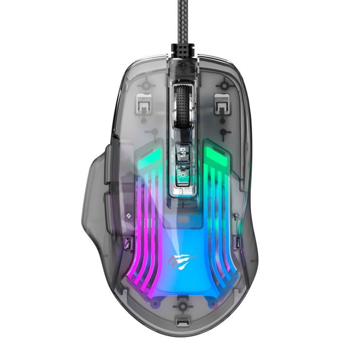 Мышка Havit HV-MS1011SE USB Transparent Black Фото