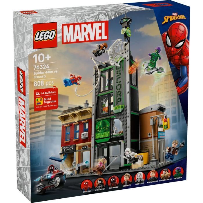 Конструктор LEGO Super Heroes Людина-павук проти Оскорпа Фото