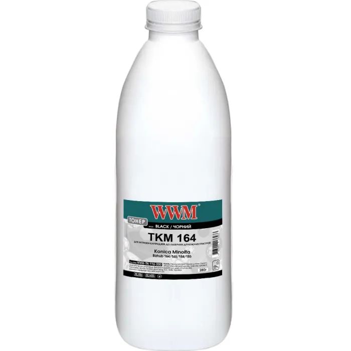 Тонер WWM 280г Black Фото