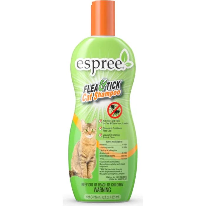 Шампунь для животных Espree Flea&Tick Cat 355 мл Фото
