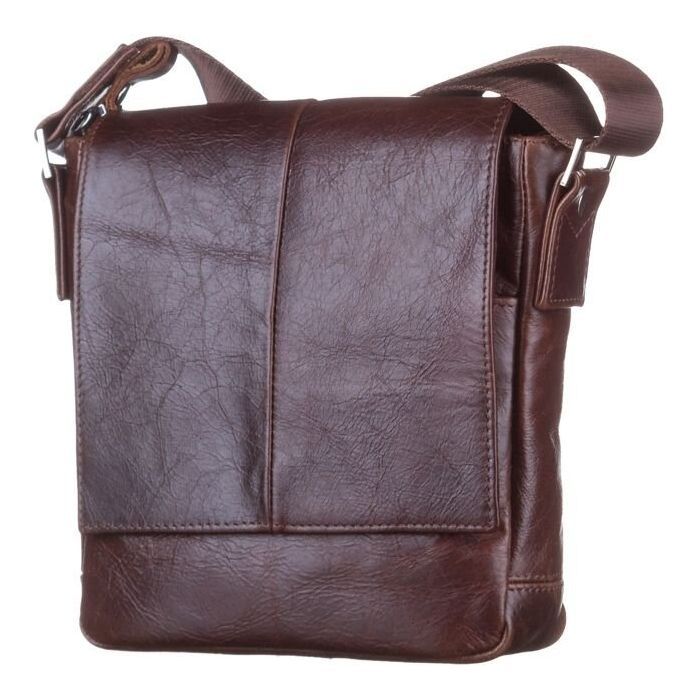 Сумка Shvigel Из натуральной кожи Коричневая Фото