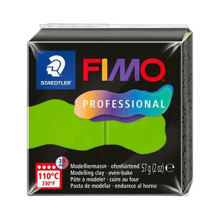 Пластика Fimo Professional, Зелена світла, 57г Фото
