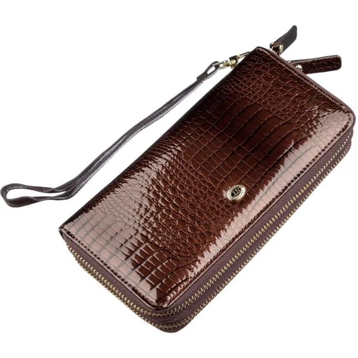 Кошелек ST Leather Коричневий Фото