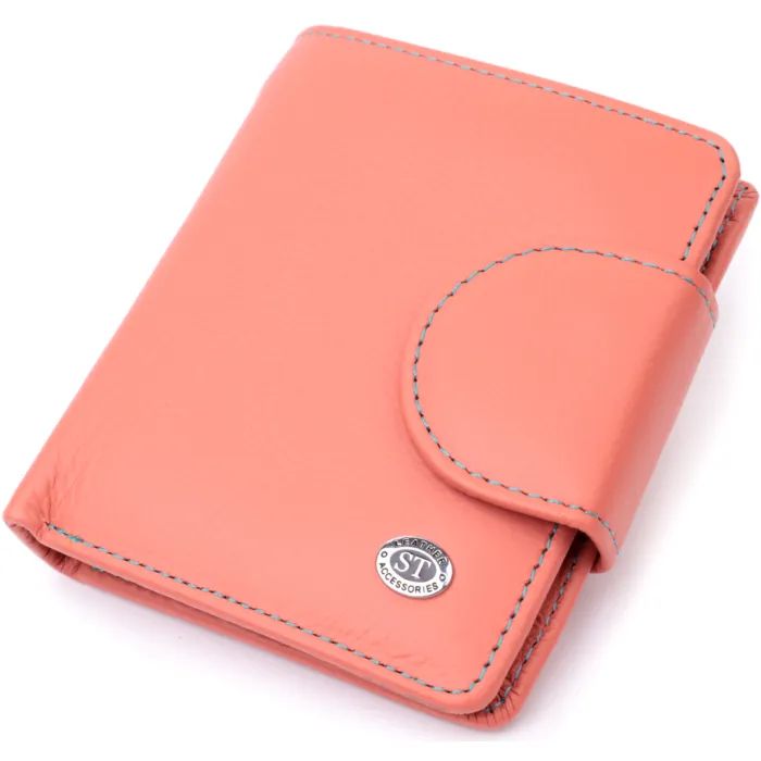 Кошелек ST Leather Кожаный Оранжевый Фото