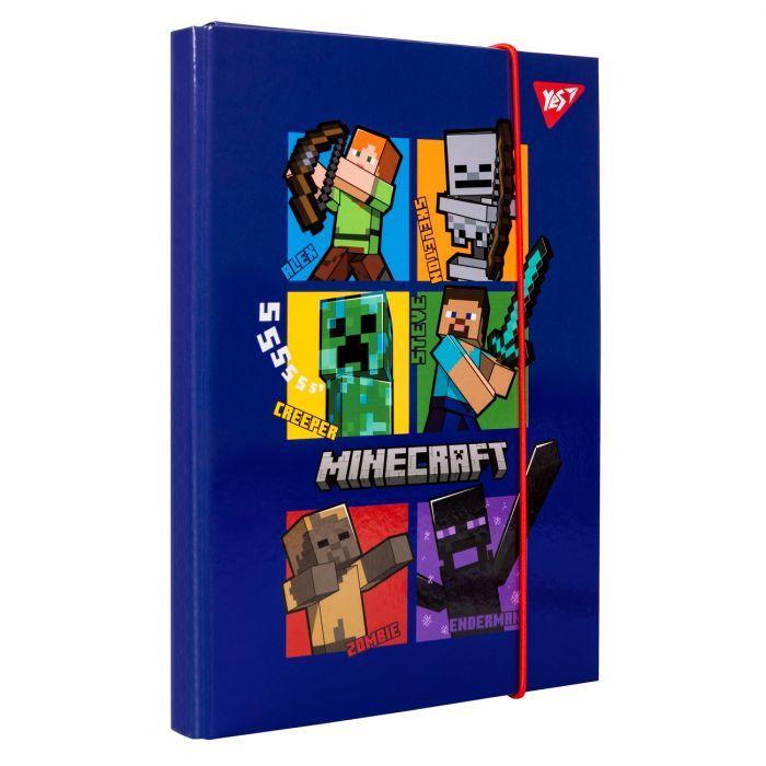 Папка для тетрадей Yes Minecraft картонная В5 Фото