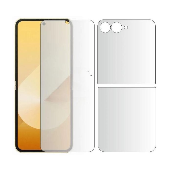 Пленка защитная Devia hydrogel Samsung Flip 7 front+back Фото