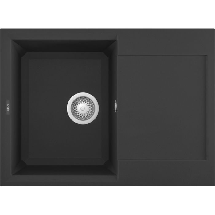 Мойка кухонная Elleci EASY 135 NERO 40 Фото