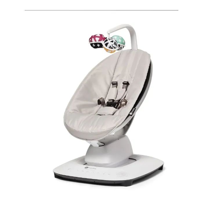 Кресло-качалка 4moms MamaRoo 5.0 grey classic Фото