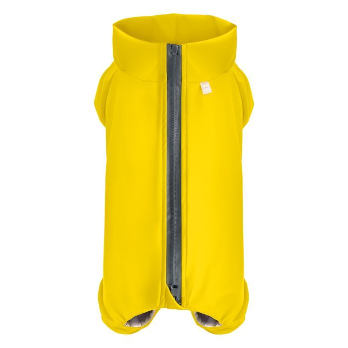 Дождевик для животных WAUDOG Clothes водонепроницаемый M35 желтый Фото