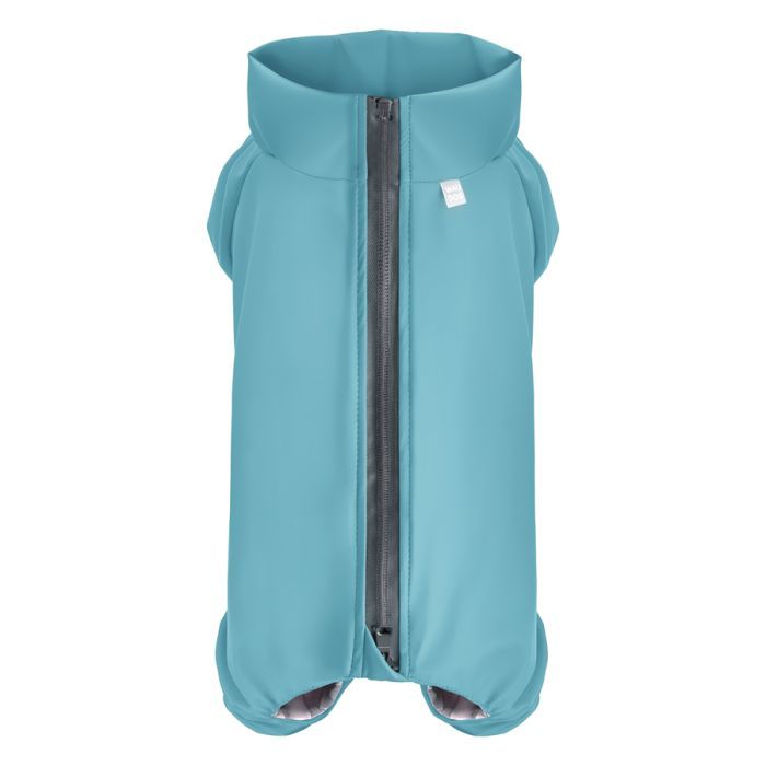 Дождевик для животных WAUDOG Clothes водонепроникний XS30 блакитний Фото