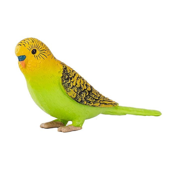 Фигурка Mojo Волнистый попугай зеленый Фото