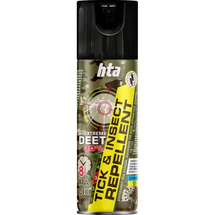 Спрей от насекомых HTA Extreme Deet 30% 200 мл Фото