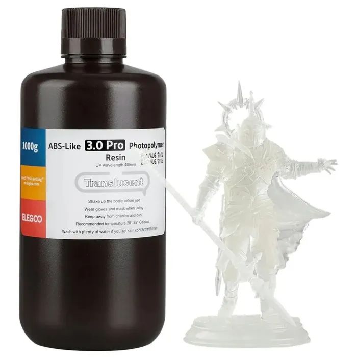 Фотополимерная смола ELEGOO Resin, ABS-like 3.0 pro 1кг, beige Фото