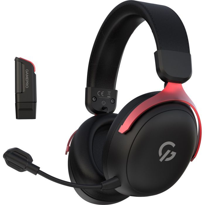 Наушники GamePro Asgard Freya Pro Wireless Black/Red Фото