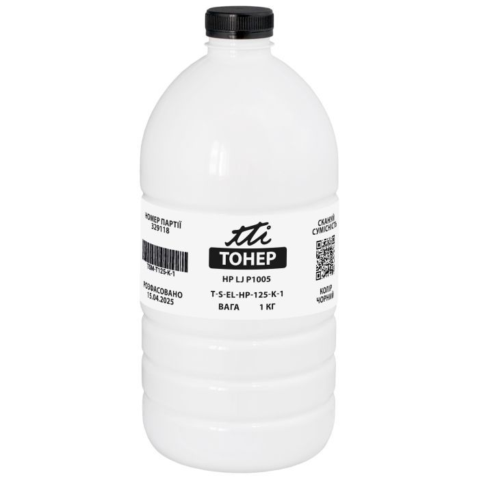 Тонер TTI HP LJ P1005, 1 кг Фото