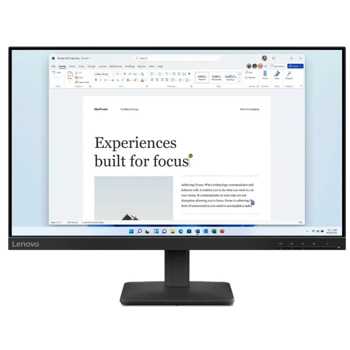 Монитор Lenovo L24-4E Фото