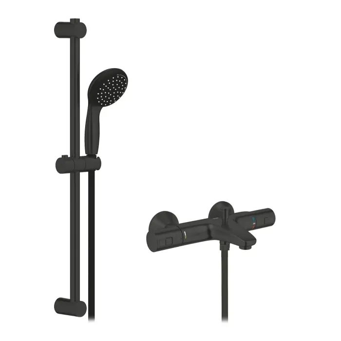 Душевой гарнитур Grohe QuickFix Precision Start Black Фото