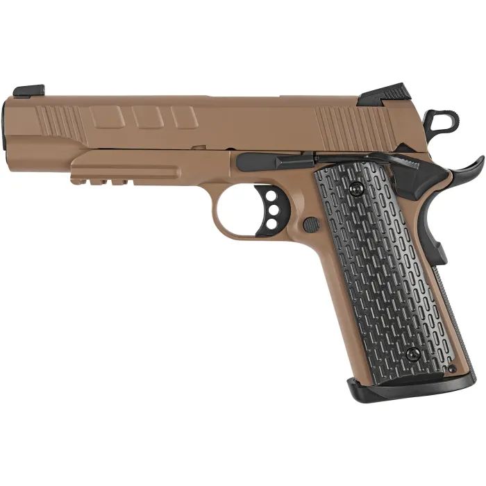 Страйкбольный пистолет Evolution E911 Defender Tan Green Gas Фото