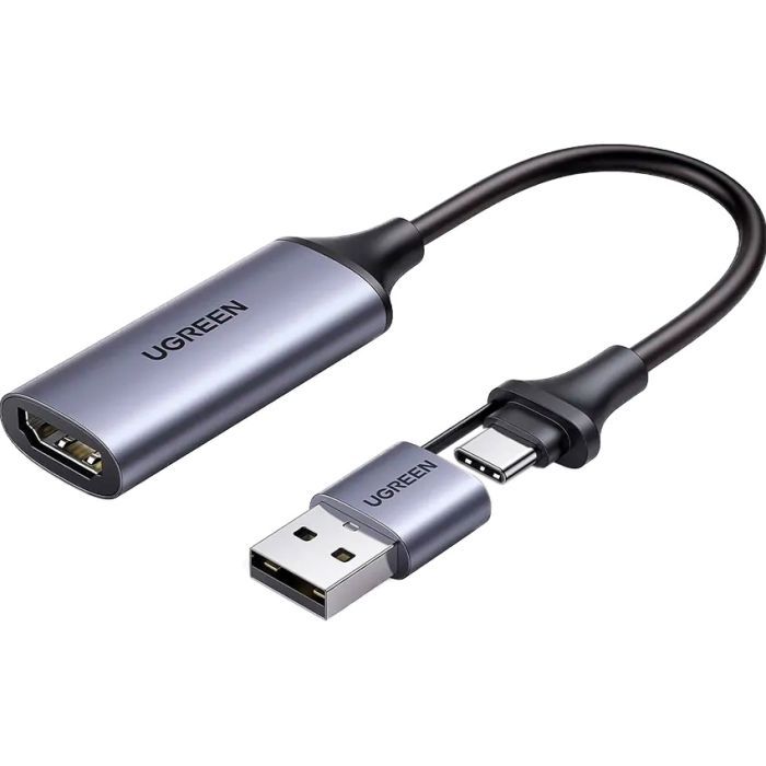 Переходник Ugreen USB/USB-C to HDMI 4K/60Hz Фото
