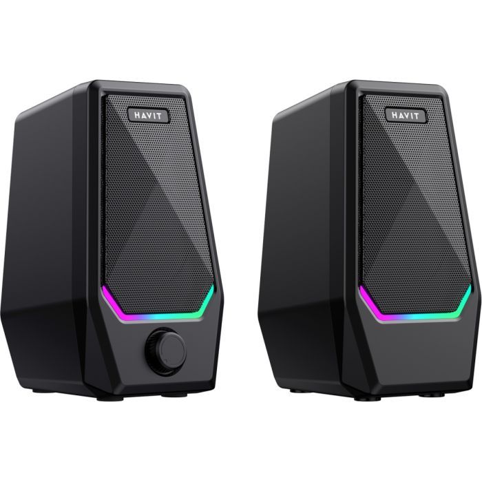 Акустическая система Havit SK768 USB RGB Black Фото