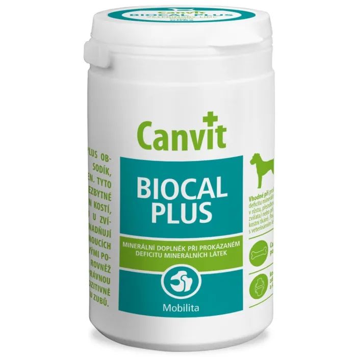 Витамины для собак Canvit Biocal Plus 1 кг Фото