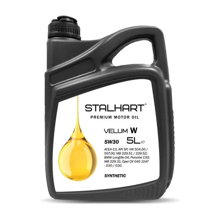 Моторное масло STALHART VELUM W 5W-30 5л Фото