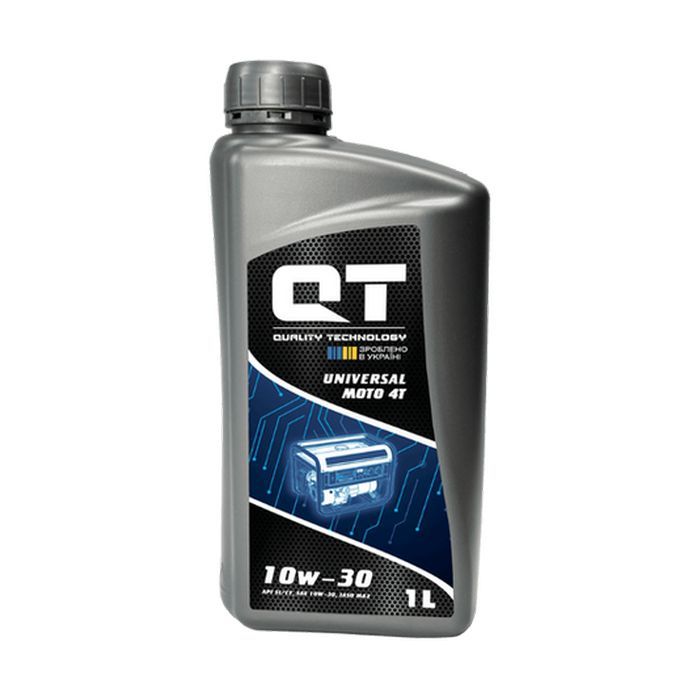 Моторное масло QT-OIL UNIVERSAL MOTO 4T 10W-30 1л Фото