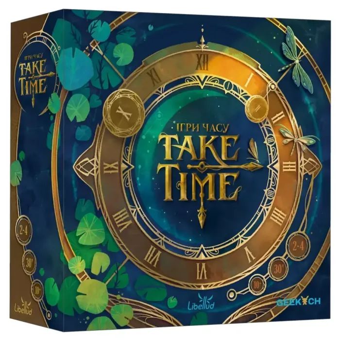 Настольная игра Geekach Games Игры времени (Take Time) (укр.) Фото