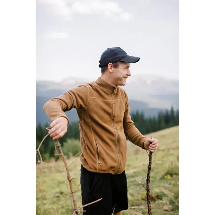 Кофта Tribe Fleece Jacket Full Zip T-KJ-0011-sand, 52 Фото