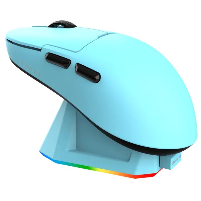 Мышка Ajazz AJ159P MC Wireless/Bluetooth/USB Charging Dock Blu Фото