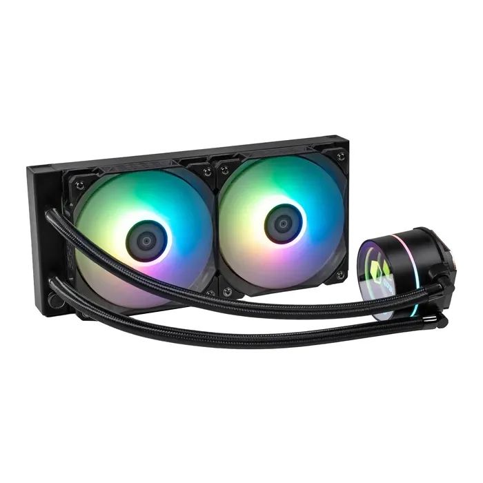 Система жидкостного охлаждения Qube ZT-240 black Фото