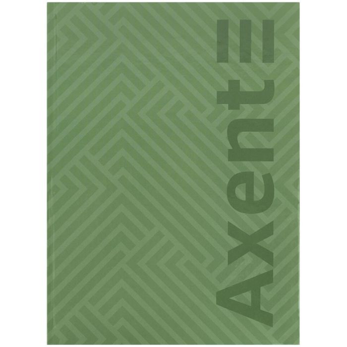 Книга записная Axent A4 Pattern, 96 листов клетка, зеленый Фото