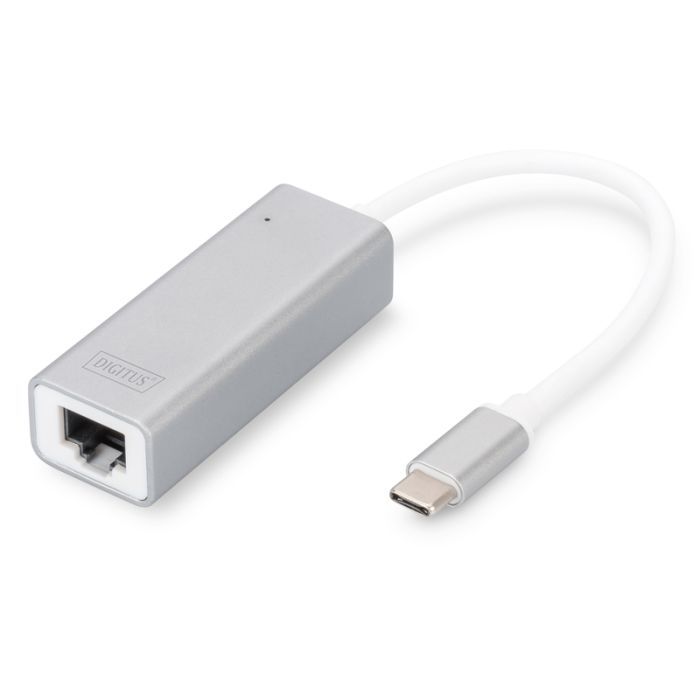 Переходник Digitus USB-C to RJ45 Ethernet 1000Mbps Фото