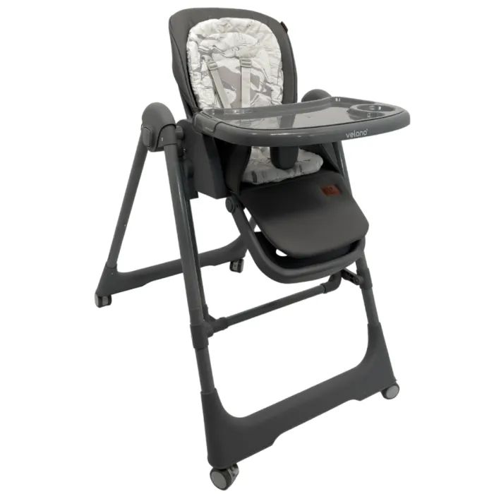 Стульчик для кормления Velano качалка Nomi, black Фото