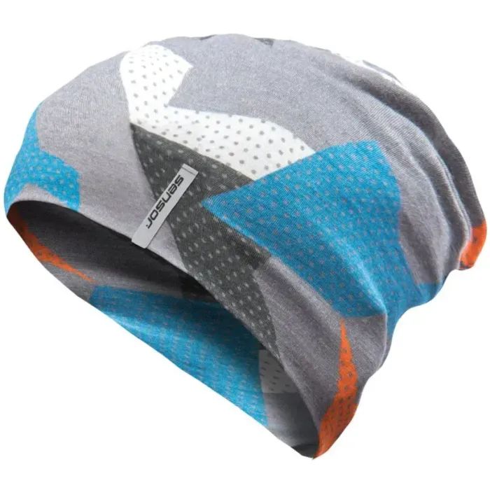 Шапка Sensor Merino Impress 24200049 блакитний/сірий M Фото