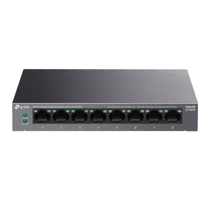 Коммутатор сетевой TP-Link LS108GP Фото