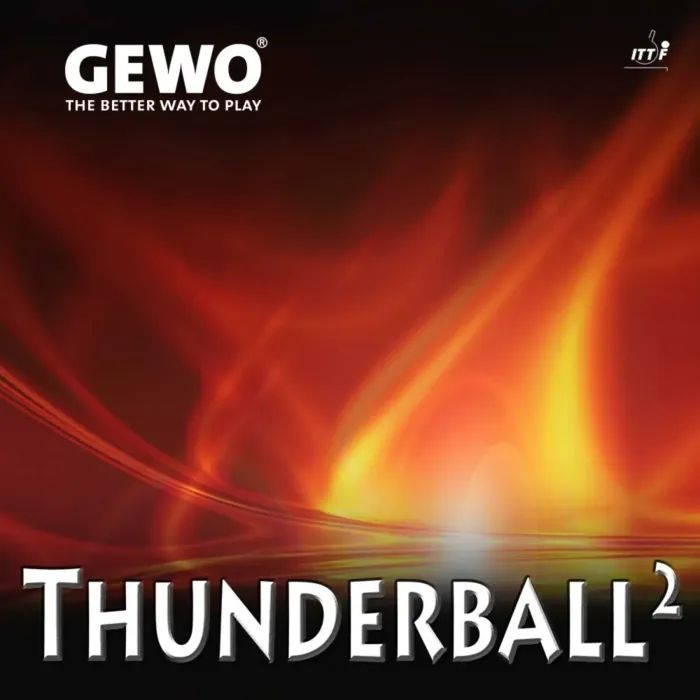 Накладка для ракетки Gewo Thunderball 2.1 red (4814300021) Фото