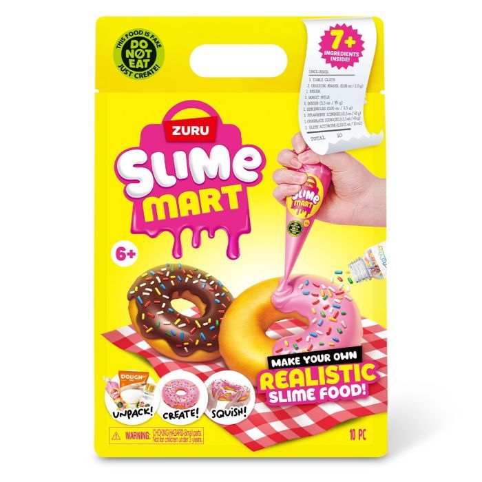 Игровой набор Slime Mart Shopping Bag Пончик Фото