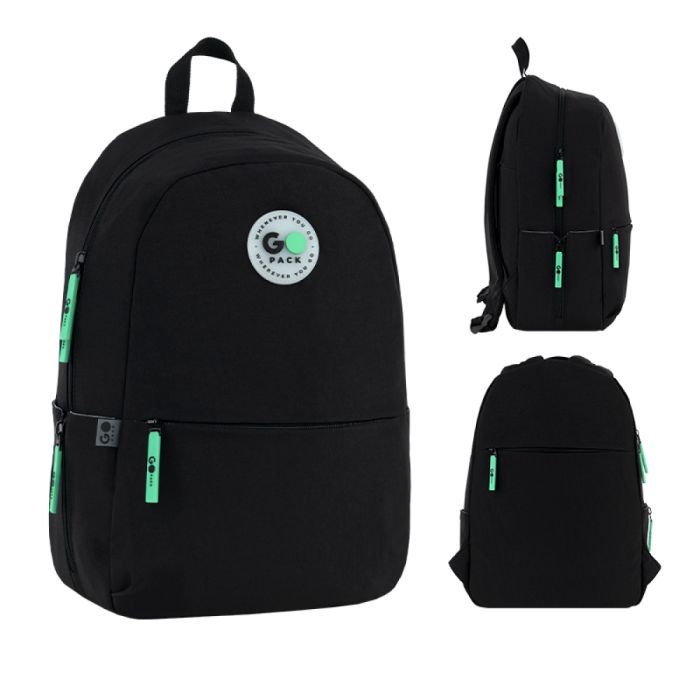 Рюкзак школьный GoPack Education Teens 188M-4 чорний Фото