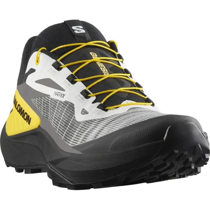 Кроссовки Salomon Genesis Black/White/Lemon 7 Фото