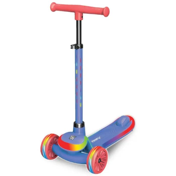 Самокат LiT Firefly LAVA LED - Blue Фото