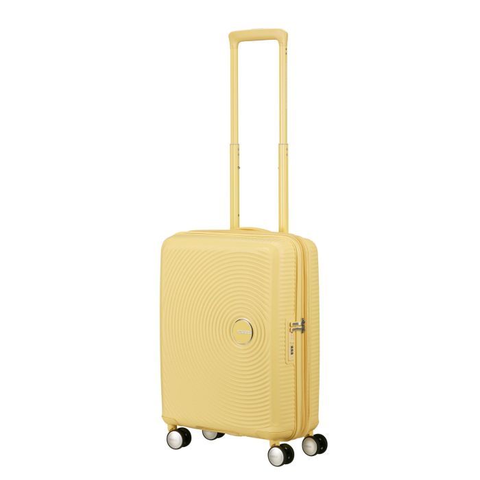 Чемодан American Tourister Soundbox 35.5/41 л пастельно-жовта Фото